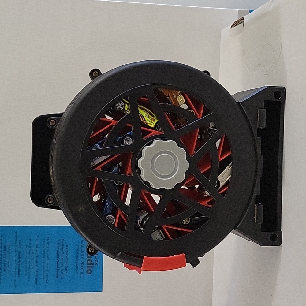 Hot Wheel Storage Container w/ Cars - Picture 2 of 3